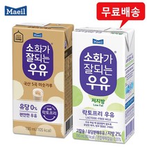 매일 소화가잘되는우유 락토프리(미숫가루6+저지방6)무배