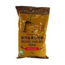 유기농 호밀가루 빵 제면 1kg, 1개