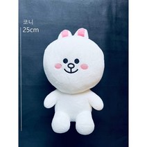 (1+1) 라인프렌즈 코니 봉제인형 25cm, 샐리+샐리