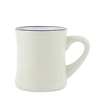 시라쿠스 메시나 라인 장구 머그컵 320ml (블루) 카페