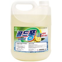크로바 골드퐁 1종 주방세제 대용량 업소용 말통, 1개, 4L
