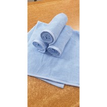 승원타올 국산60 타올 수건 타월 무료인쇄 미용실 헬스 모텔 피부관리, 파랑, 1장