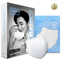 라이브잇 에어데이즈보건용마스크씨타입(KF94)(대형), 화이트, 75개, 10개입
