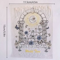 선라이트 선캐쳐 인테리어모빌 태양 포수 벽 스티커 레인보우 창 거울 데칼 홈 장식 diy 벽지 자체 접착 벽화 정전기 스티커, 058