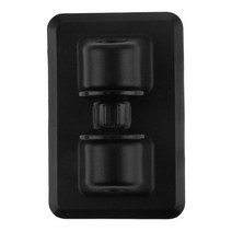 고무 보트 닻 카약 넥타이 패치 앵커 롤러 pvc 풍선 낚시 풀리 브래킷 트랙 앵커 행 롤러 홀더 요트 액세서리, 검은색