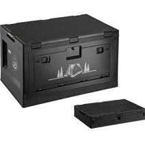 탄씨엔쯔 접이식 수납 상자 50L, 블랙