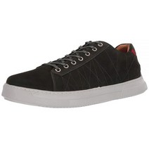 MARC JOSEPH NEW YORK 남성용 가죽 럭셔리 레이스업 경량 기술 스니커즈 카페 나파/블랙 밑창 9