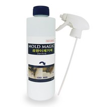 곰팡이억제제 코팅 벽지 벽 화장실줄눈 베란다곰팡이 제거제, 몰드매직 곰팡이제거제 500m