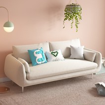 덴마크 디자인 의자 3인용 아파트 거실 28 32평 쇼파, 세 사람 155cm 청록-스펀지