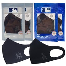 국내생산 MLB 엠엘비마스크업 1매입 향균99% UV차단, LA다저스, M, 1개, 1개