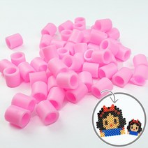 ＊▷젤리빅비즈 공예 단품 분홍색 100P◁＊toy items @0524AR 완구류 *:D+:KangV, #바로구매하기