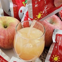 국산 충남 예산 100% 사과 착즙 사과즙 120ml 50포