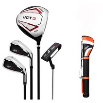 남자 입문용 연습용 초보용 골프채 골프 클럽 세트 연습채 4종, 클럽4종+하프백A