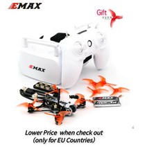 에어로쿼드드론 전동 헬기 드론 RC 헬기 키덜트 플라잉볼 emax tinyhawk ii 2 자유형 rtf fpv 레이싱 키트 runcam nano2 37ch 25100200mw