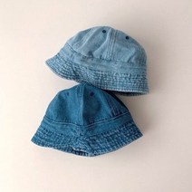 베베 청 벙거지 모자 MISO 남여자아기 돌쟁이 코디