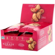 Sahale Snacks 글레이즈드 너트 석류바닐라가 들어있는 캐슈너트 9 봉 각 15 oz 425 g 2팩