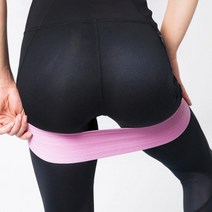 하체운동 허벅지 고정 원형 밴드 힙딥운동 스포츠밴드 홈트 운동도우미 고무줄운동 홈트소도구 헬스용품, 퍼플 M