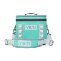 YETI Hopper Flip 8 휴대용 쿨러 하베스트 레드 179382, Aquifer Blue