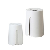 푸쉬빈 압축 휴지통 쓰레기통 10L, 라이트그레이, 1개