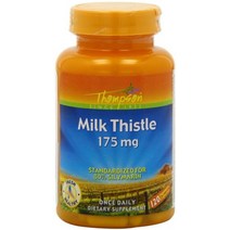 thompson 밀크씨슬 추출물 추출물 베지캡(btl-plastic) 175mg 120ct