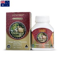 VITATREE MEGA SHEEP PLACENTA 비타트리 호주 프리미엄 골드 플라센타 양태반 80000mg 100캡슐
