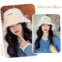 킹즈 양털 벙거지모자 뽀글이 겨울 버킷햇 창 스키 여행 캠핑 겨울바다 촬영