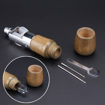 가정용 미니 재봉틀 가죽 재봉틀 수하물 왁스 실 바늘 내구성 강한 가죽 조각 신발 가방 의류 수리 맞춤, 한개옵션0