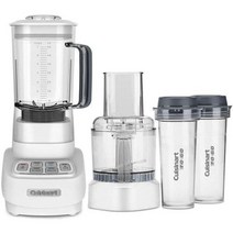 진공블렌더 소형 대형 이유식 카페용 닭가슴살믹서기 푸드프로세서 Cuisinart BFP-650GM Velocity Ultra Trio 1 HP 블렌더여행용 컵이 있는 푸드 프로세서, 은