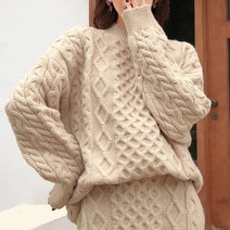 커플 시밀러룩 니트 가을 겨울 20대 30대 빅사이즈 웨딩사진 상견례 만삭 촬영 부부