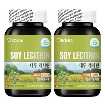1+1 오로니아 대두레시틴 90캡슐 식물성 인지질 NON GMO 포스파티딜콜린