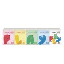 한예지 PLAY 천연펄프 3겹 포켓티슈 10매입 * 10팩, 10입* 1번들