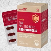 대상웰라이프 리얼 레드 프로폴리스 800mg 30캡슐