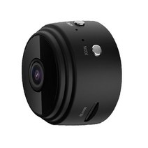 홈캠 펫캠 홈cctv 베이비캠 A9 1080P 카메라 HD 무선 네트워크 WiFi CCTV IP 야간 모션 감지 홈 야외 스포, 02 black