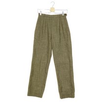 aquascutum 브라운 울 슬랙스 여자 2250