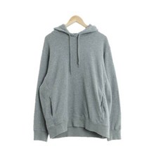 유니클로 그레이 면 후드티 남자 1522