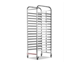 식기 반납대 식판 퇴식구 푸드코트 뷔페 업소용 카트, 15단 사각 튜브 두꺼운 아크 탑