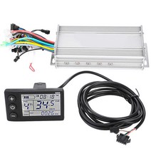 24V 36V 48V 60V 450W 500W 1000W 전기 자전거 스쿠터 컨트롤러 LCD 디스플레이 패널 전자 자전거 브러시리스 컨트롤러 키트 전자 자전거 부품, 1개, 06 48V 1000W 15Tubes, 한개옵션1