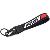 야마하 R6 YZF-R6 YZFR6 YZF R6S 오토바이 앞 브레이크 저수지 양말 유체, 07 1 piece keyring Red
