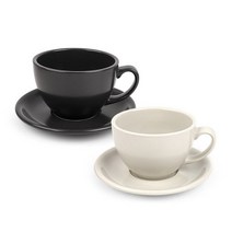 미소 그린들리 라떼잔, 베이지, 2개