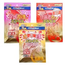 캐티맨 슬라이스 25g, 새우맛살