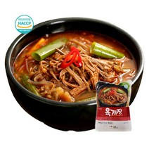 간편초원식품SD 육개장 600g 저녁식사메뉴 정성on, 600g x 1