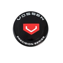 자동차 엠블럼 로고 레터링 4개/몫 45MM VOSSEN 정밀 시리즈 자동차 휠 센터 허브 캡 스티커 배지 엠 블, 01 BLACK ONE_02 56MM