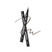 케이트 슈퍼 샤프 라이너 EX 3.0 0.6ml, BR 1 내추럴 브라운, 2개
