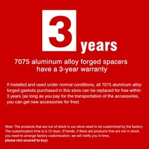 자동차휠스페이서 허브스페이스 15/20mm 7075 알루미늄 단조 휠 스페이서 어댑터 PCD 5x114.3 CB = 64.1mm, 04 2PCS  30MM