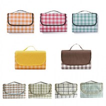 [금깨비]방수 감성 돗자리 피크닉 매트 캠핑돗자리 150X200 200X200 양면방수돗자리추가, C타입(양면방수)화이트앤블랙200x200cm