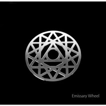 파워스티커N 3cm (10개) - 풍수용 에미세리윌 의식상승 12각 히란야, 은색10개