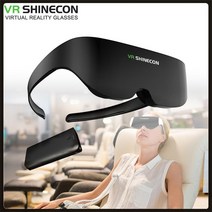 VR 헤드셋 AI08 Giant Screen Same Stereo Cinema 3D Glasses Pro Virtual Reality For PC iPhone Android, 한개옵션1, 02 Bundle2