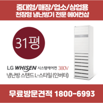 LG 스탠드 에어컨 냉난방기 인버터 킬러 31평 (PW1103T9FR)