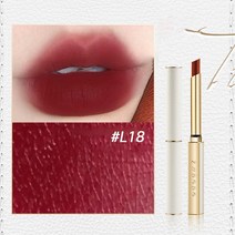 Pealy 립스틱 틴트 색상 벨벳 텍스처 1g, L18, 1개