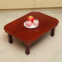 단청공예 포니브 접이식 교자상-중 (착불), A형